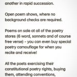 Open Poetry Ranges
